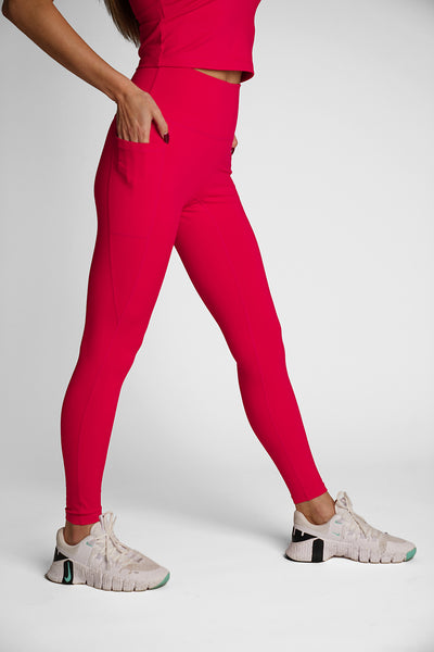 Women's Leggings - Magenta