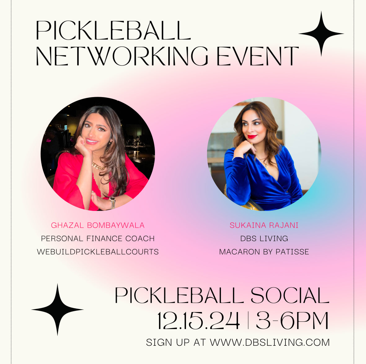 Dec. 15th Pickleball Networking Event