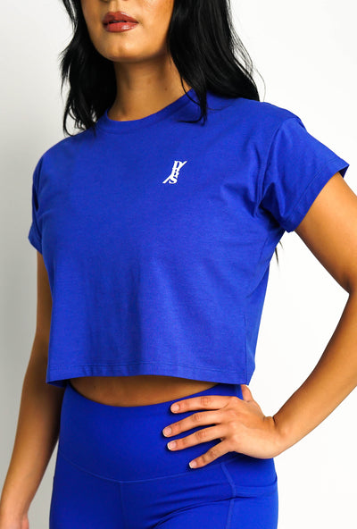 Women's Crop T-Shirt - Blue