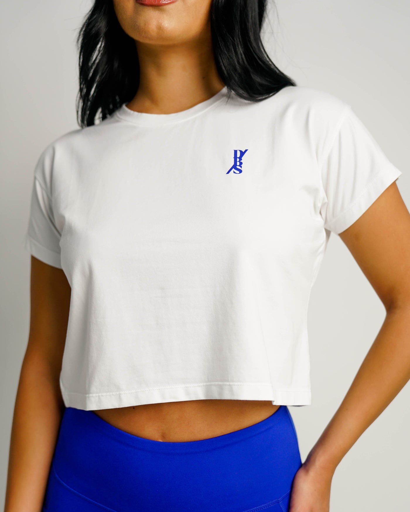 Women's Crop T-Shirt - White – DBSLiving