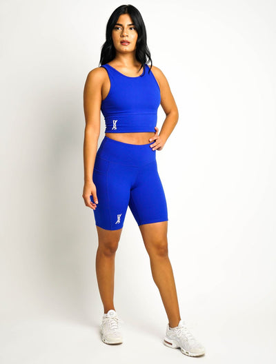 Women's Bike Shorts - Blue